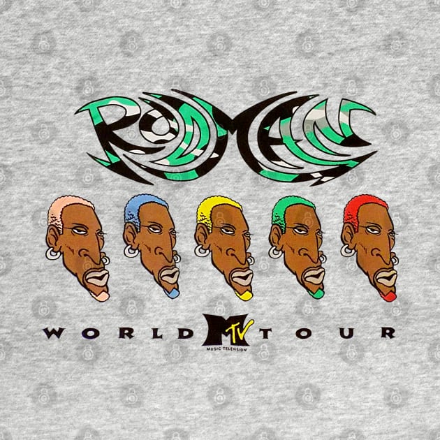 Rodman World Tour - Dennis Rodman by nicklower